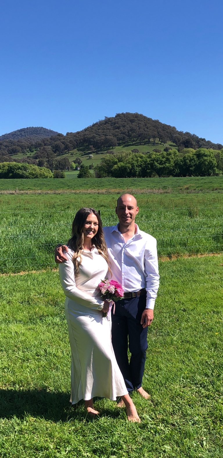 simple 'i do' - barefoot style